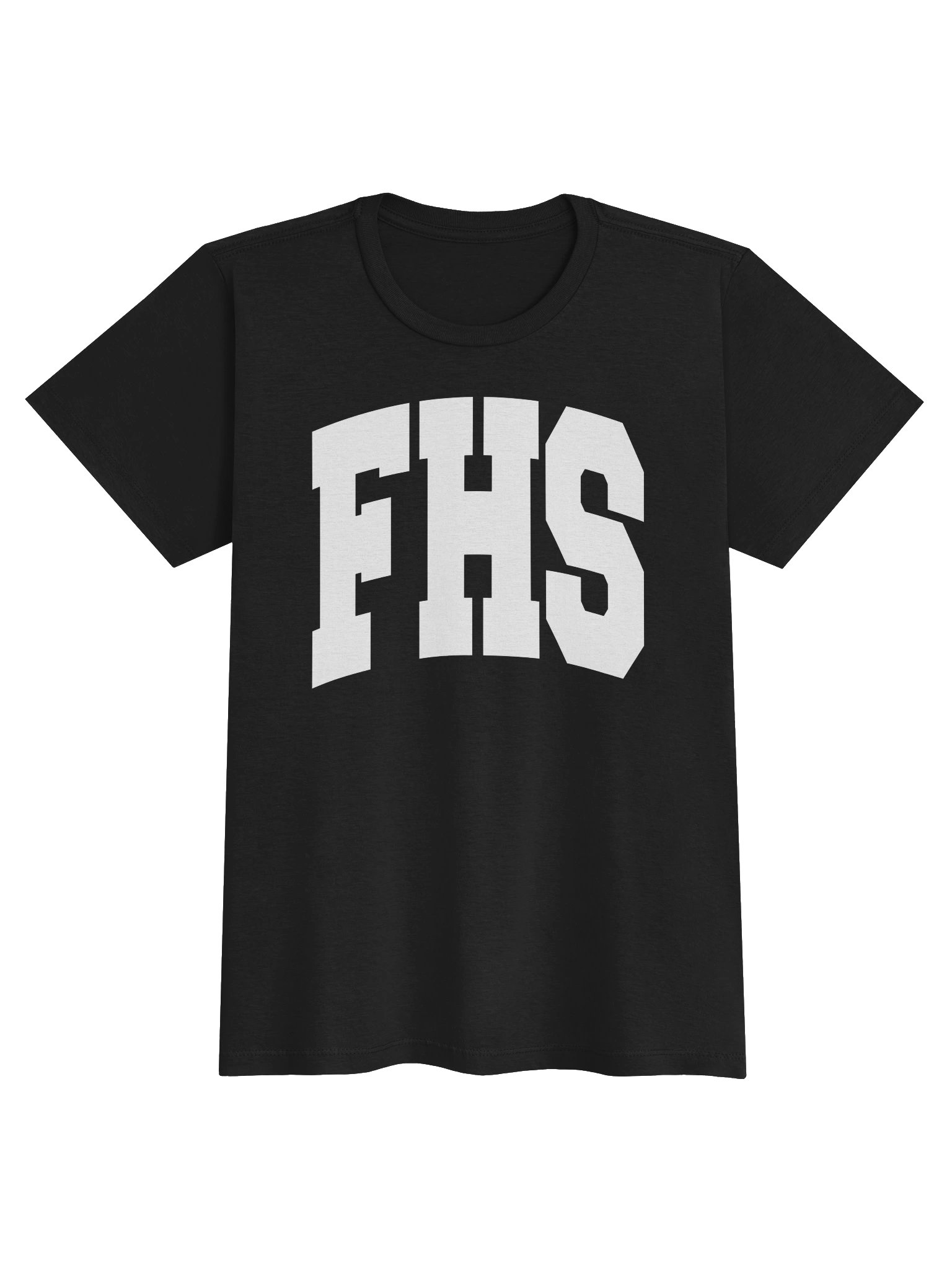 Custom Arched School Letters Women’s Soft T-Shirt product image (6)