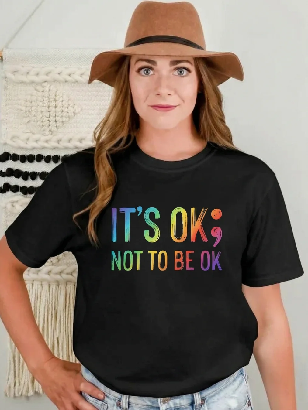 It's OK; Not To Be Ok T-shirt product image (7)