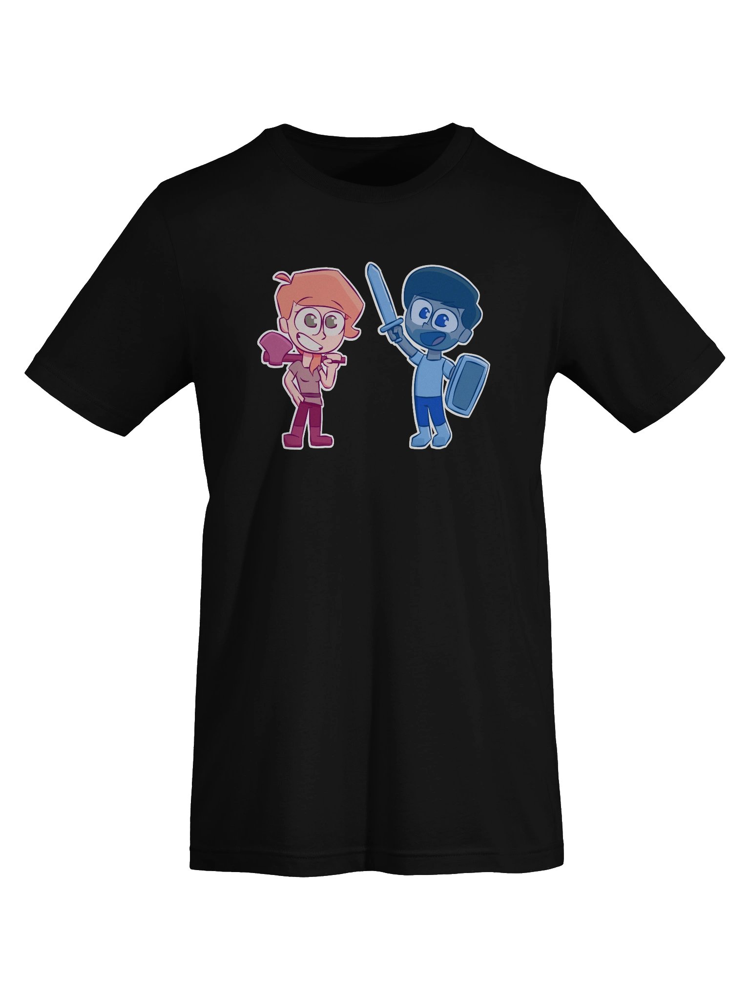 Chibi Best Friends | Soft Lightweight T-Shirt product image (4)