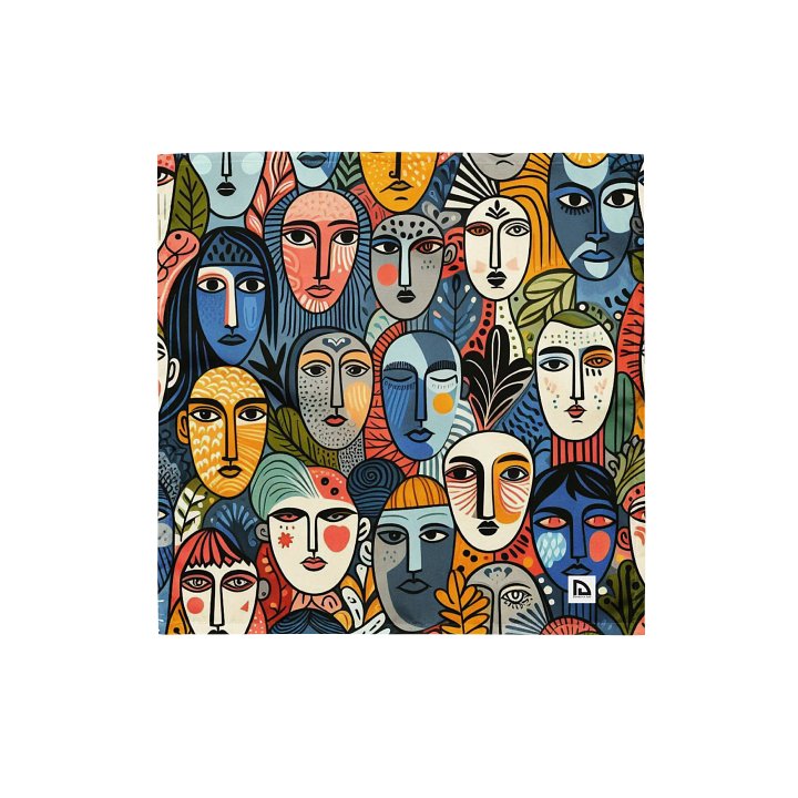 Faces Art Bandana product image (1)