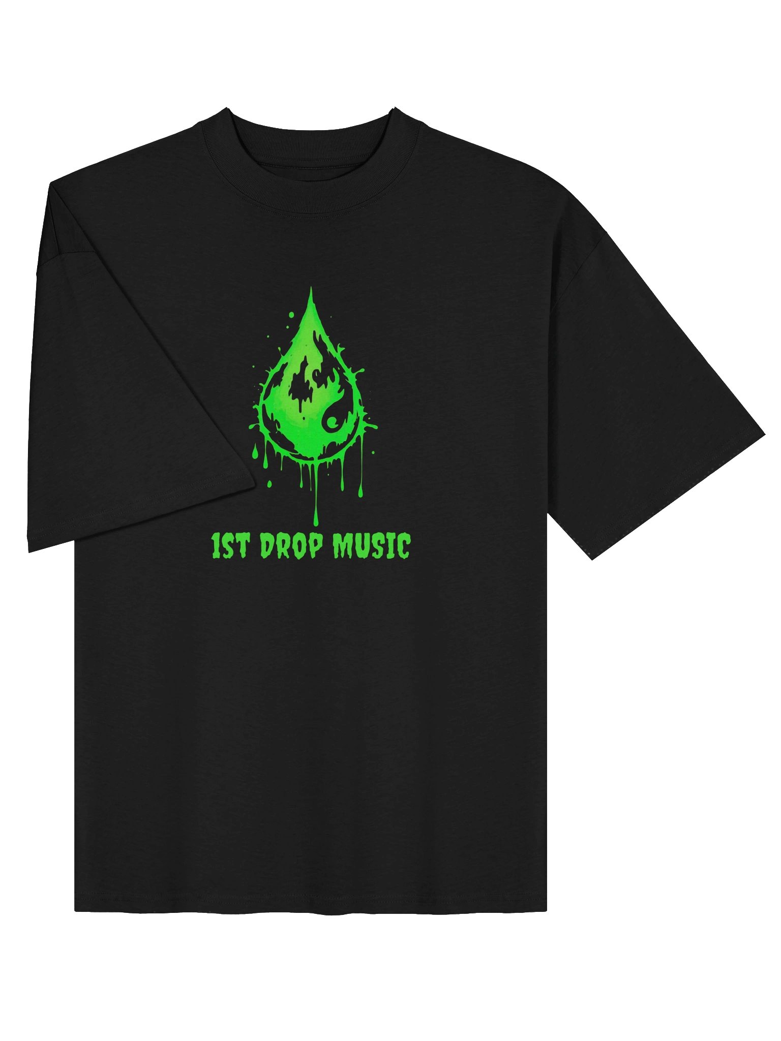 1st Drop Music Slime Logo Oversized T-shirt product image (3)