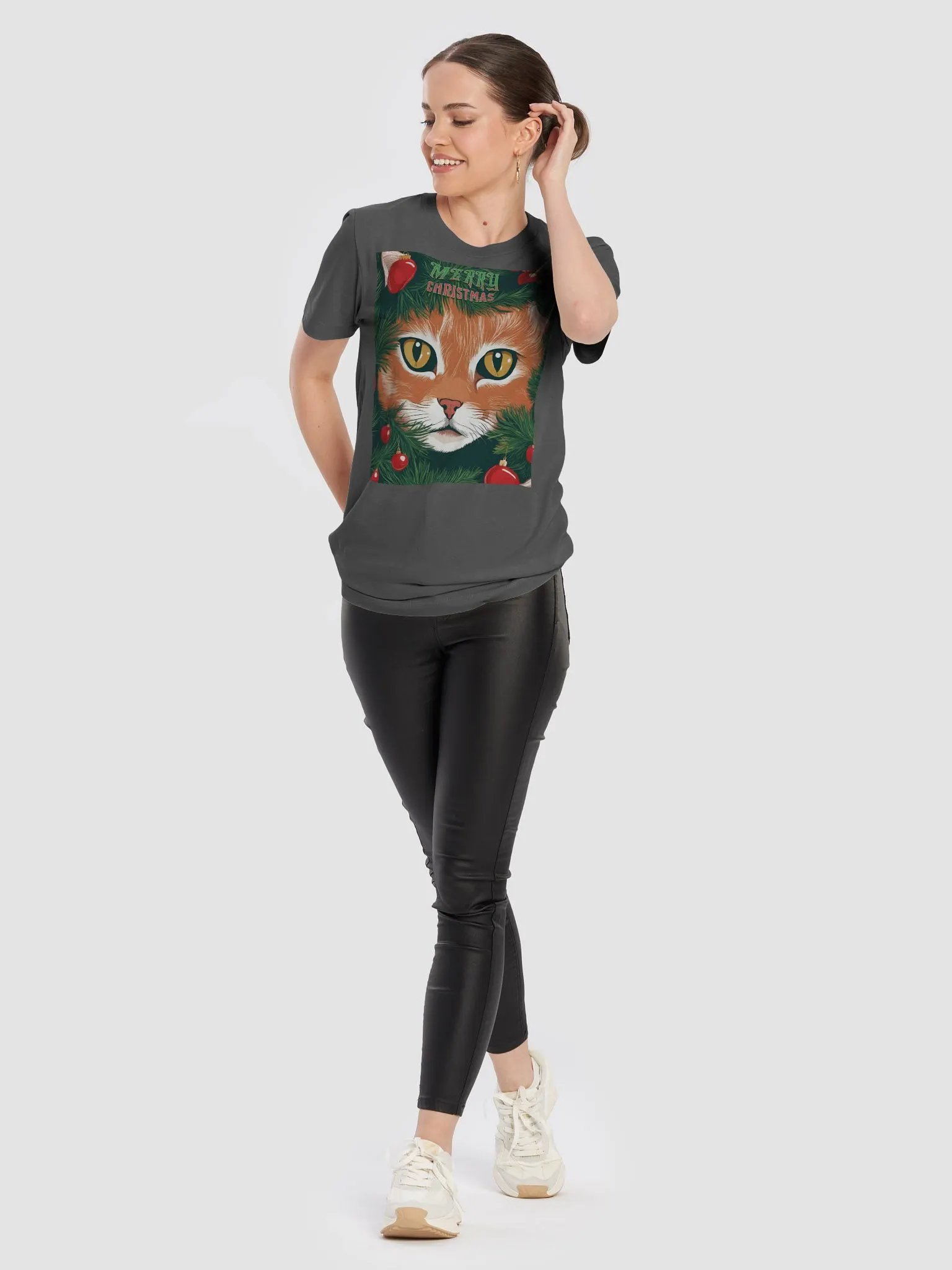 Merry Christmas - Cat in Tree - Cat Lover's Design product image (57)