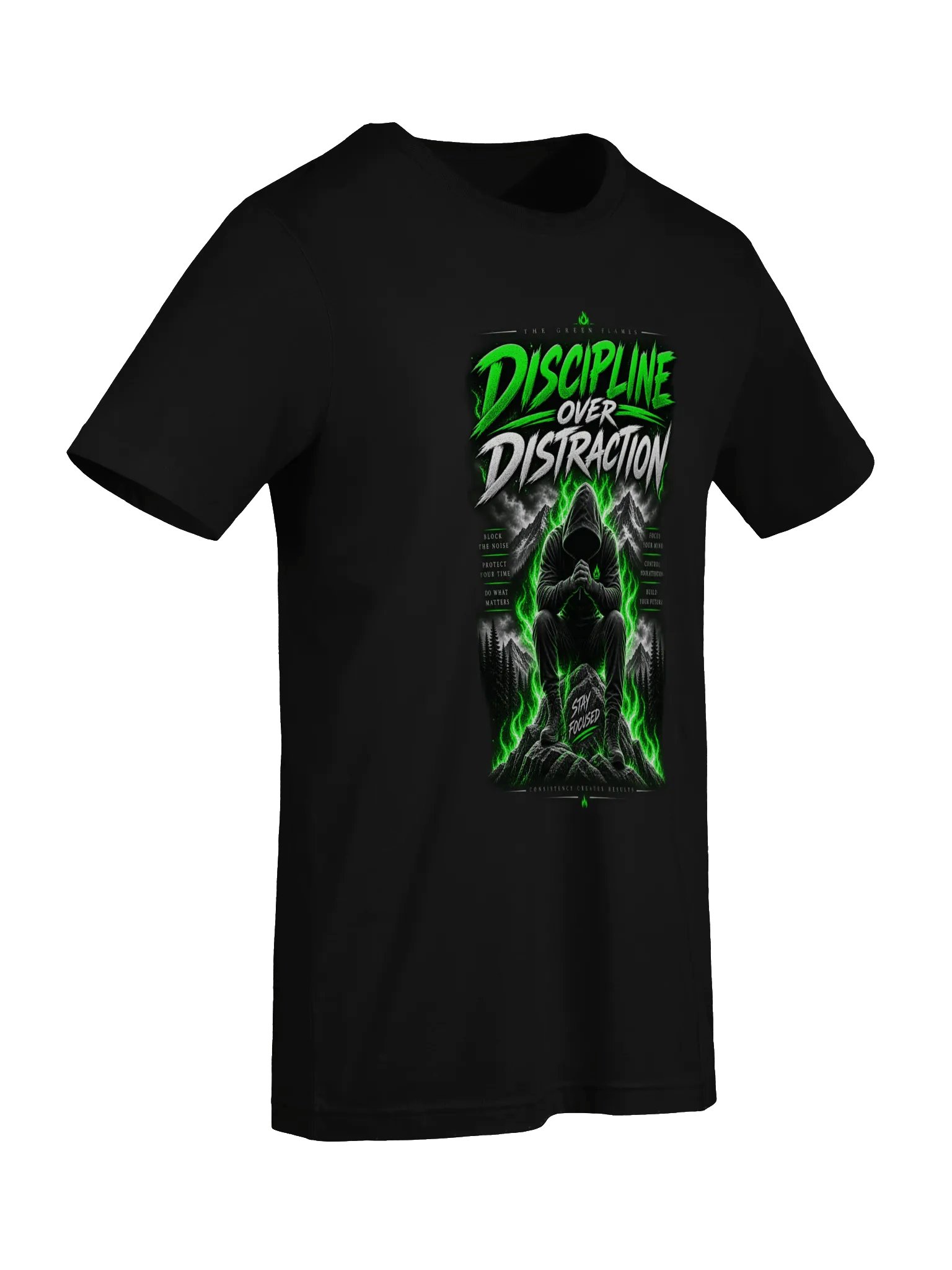 The Green Flames Apparel Bella+Canvas Tee product image (17)
