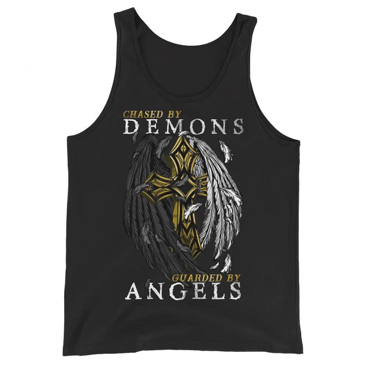 Chased by Demons Guarded by Angels Tank Top product image (1)