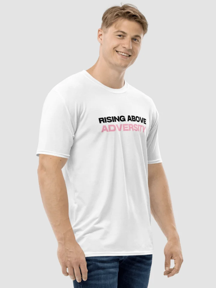 Breast Cancer Awareness: Rising Above Adversity T-Shirt - White product image (2)