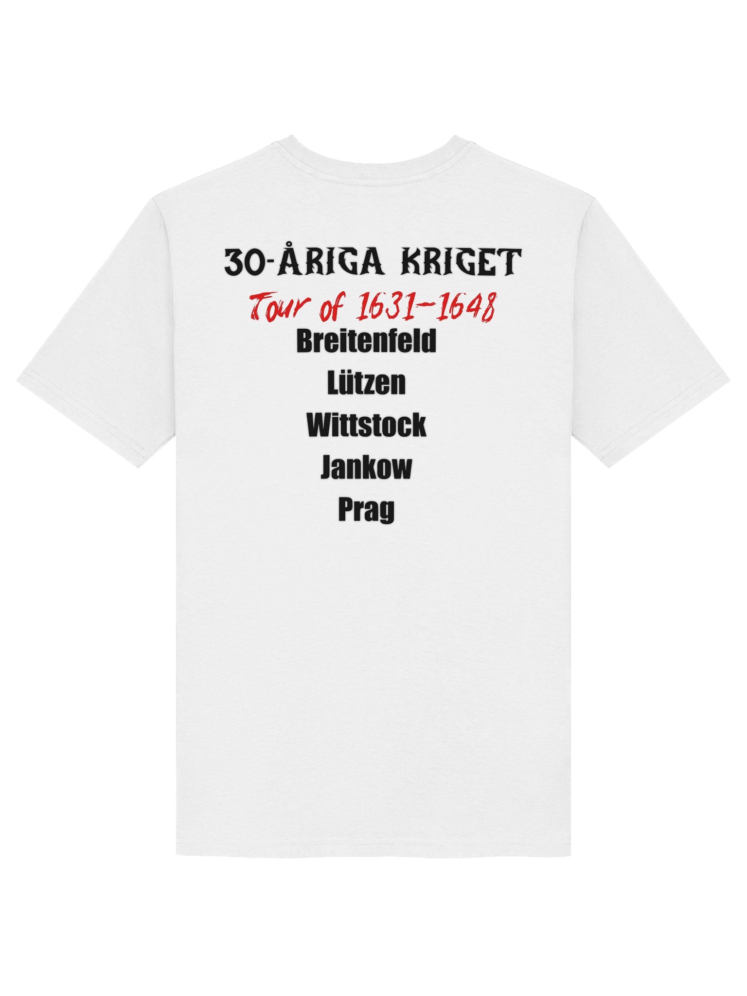 30-åriga kriget on tour (Organic unisex T-shirt) product image (6)