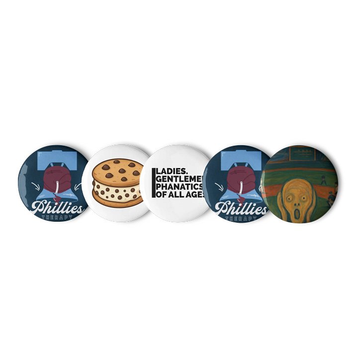 Phillies Therapy Pin Set product image (1)