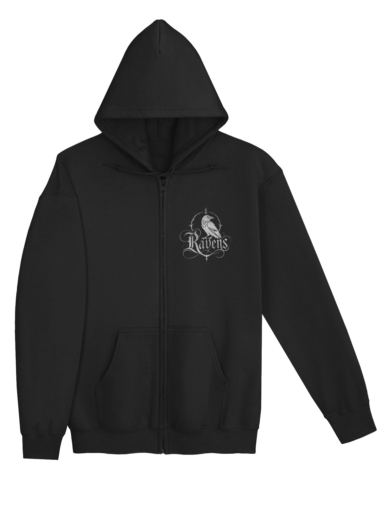 Ravens Zip-Up Hoodie product image (31)