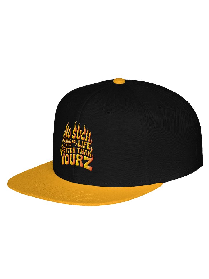 Flaming Self-Love Snapback Cap product image (2)