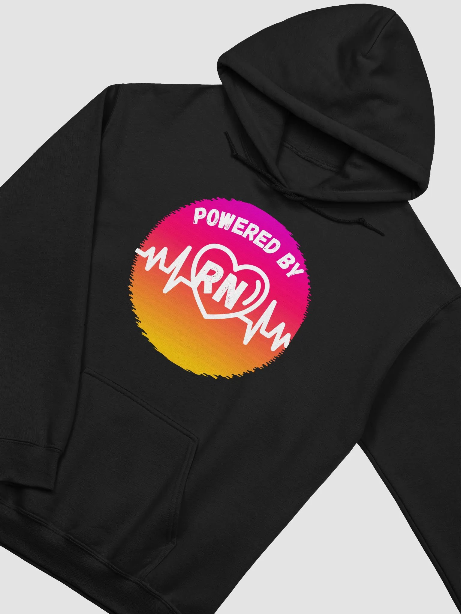powered by RN Heartbeat Classic Hoodie product image (26)