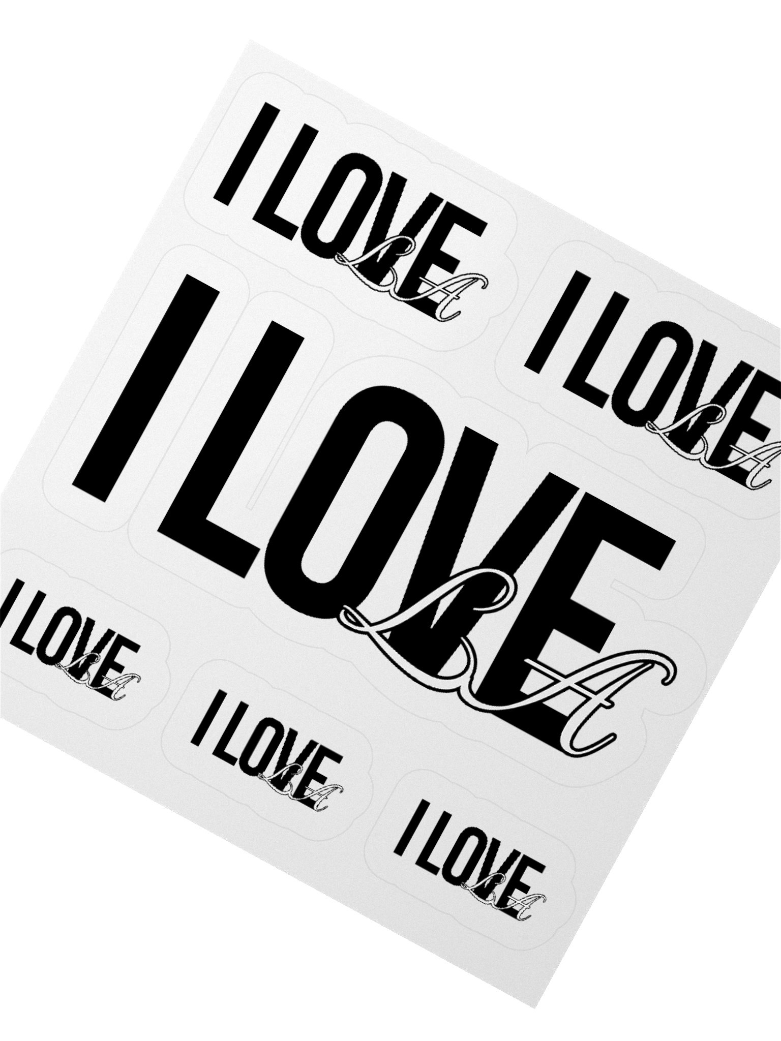 LA LOVE 2.0 Stickers product image (2)