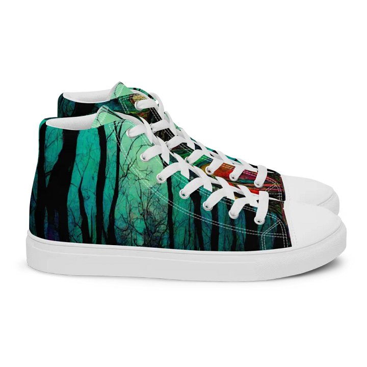 Enchanted Forest High Top Canvas Shoes product image (2)
