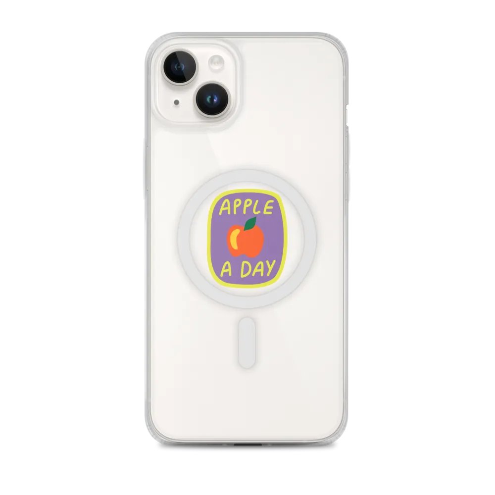 Playful Apple A Day iPhone® Case product image (1)