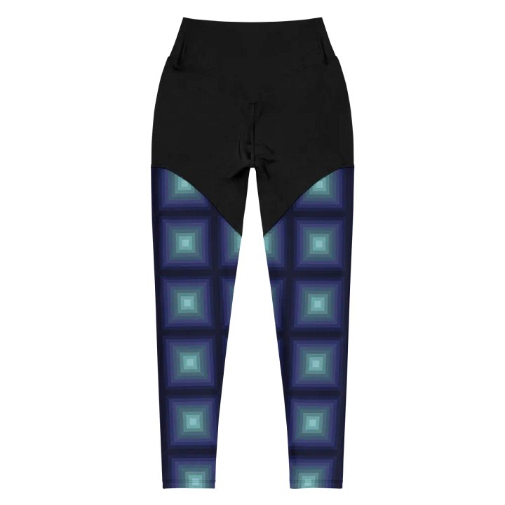 Blue 3D Gradient Squares product image (2)
