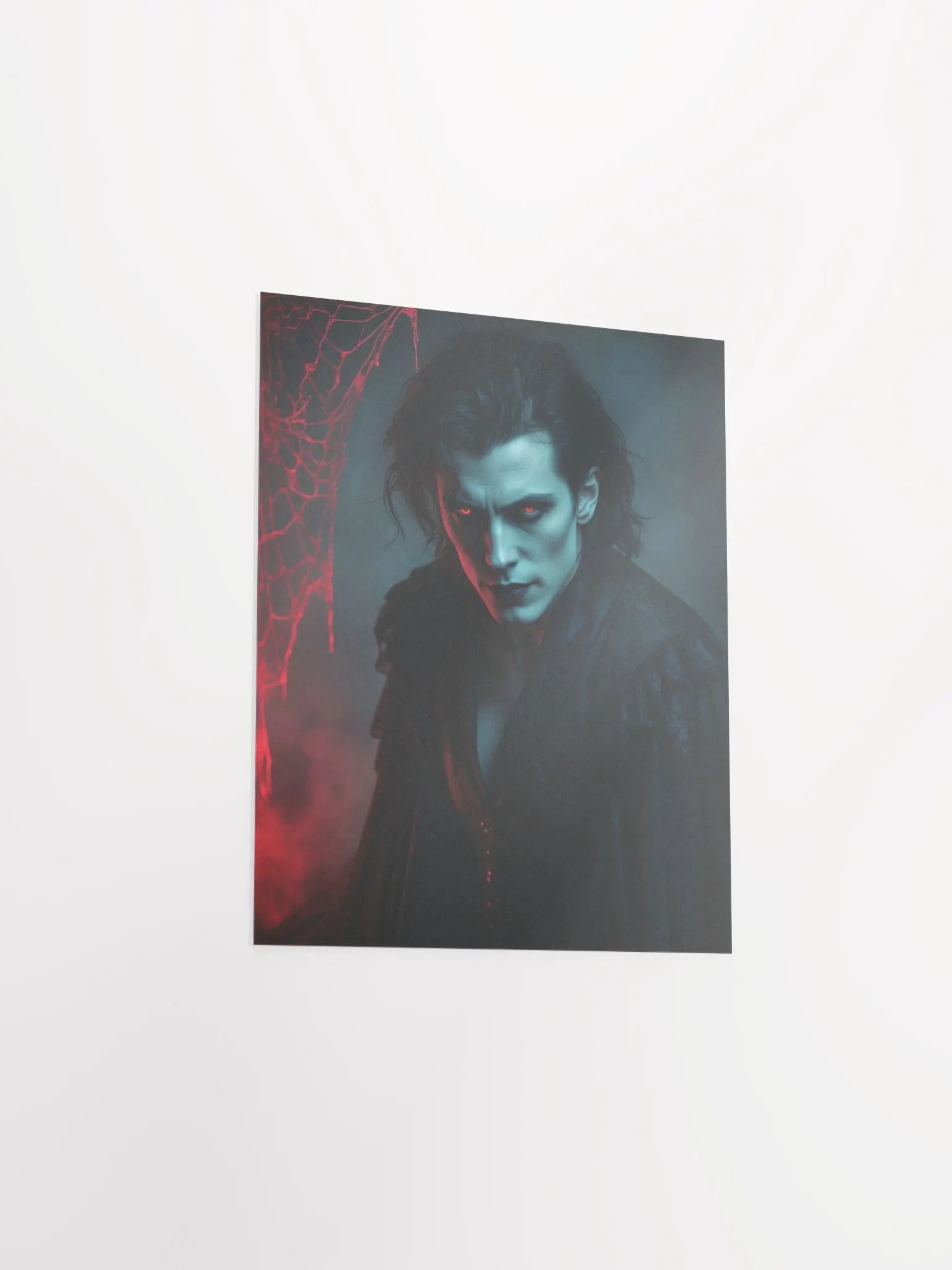 Crimson Gaze Gothic Vampire Matte Poster product image (17)