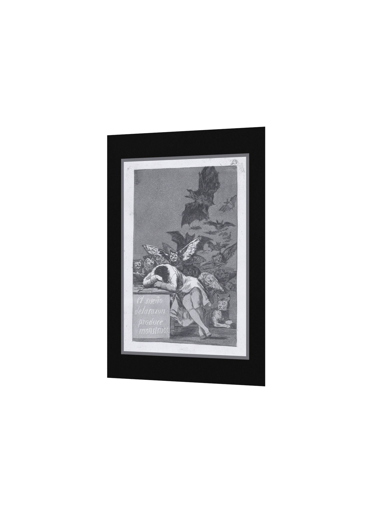 The Sleep of Reason Produces Monsters Print product image (2)