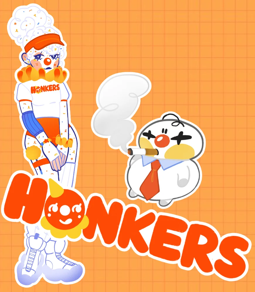 HONKER STICKER PACK product image (1)