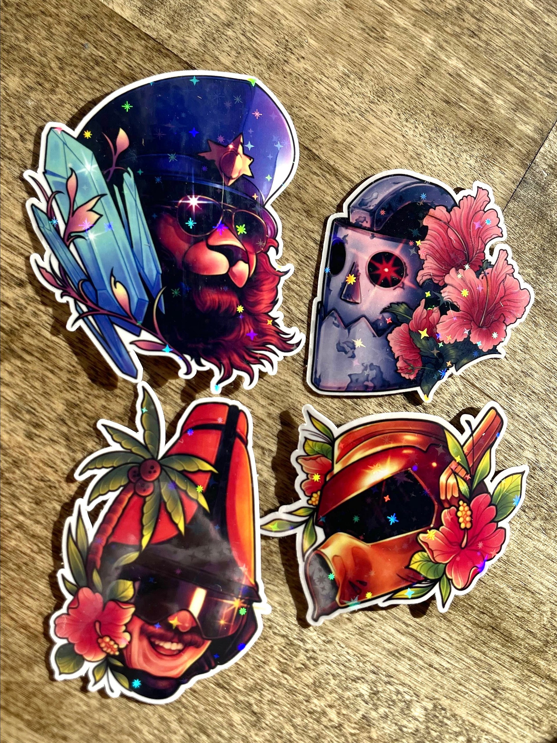 TWRP Sticker Set [Star Holo] product image (4)