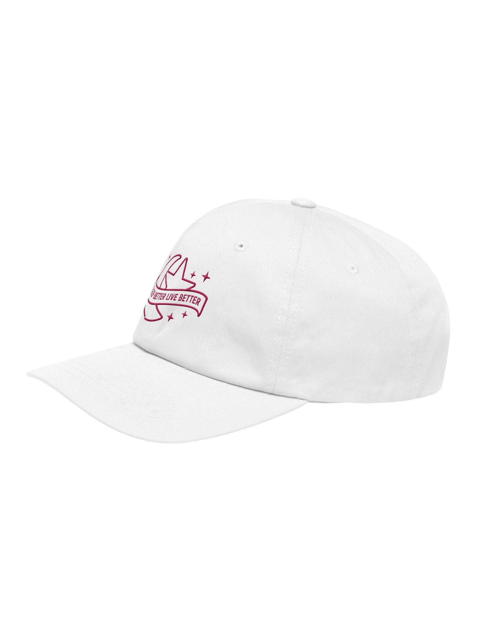 Sleep Better, Live Better Dad Hat — Pink Embroidery product image (19)