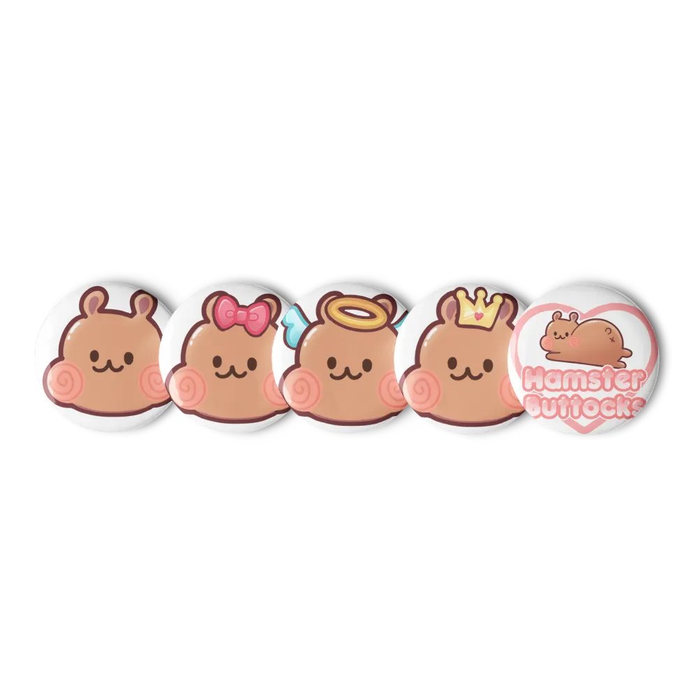 HamsterButtocks Badge sets product image (1)