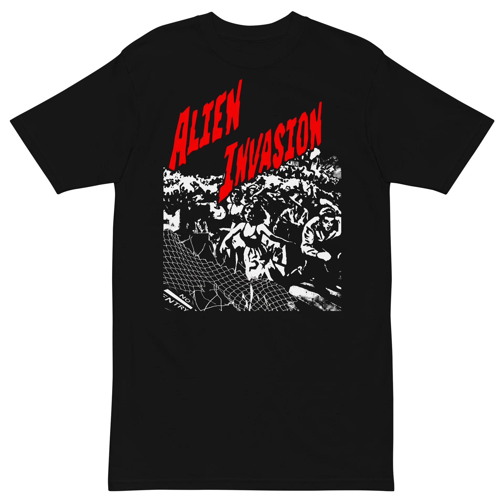 Alien Invasion Men's Premium Tee product image (2)
