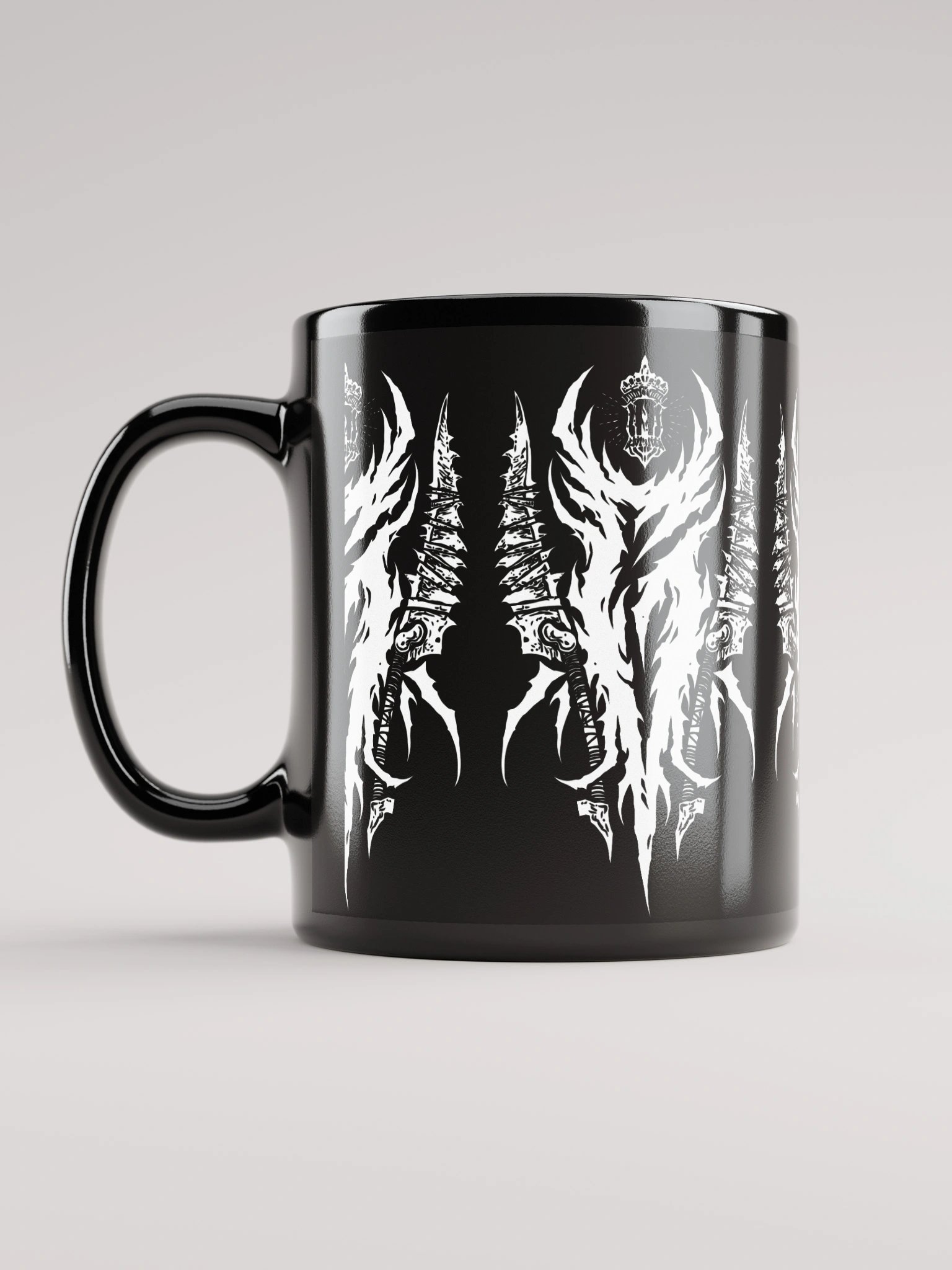 Gremlen Emblem Black Glossy Mug product image (12)