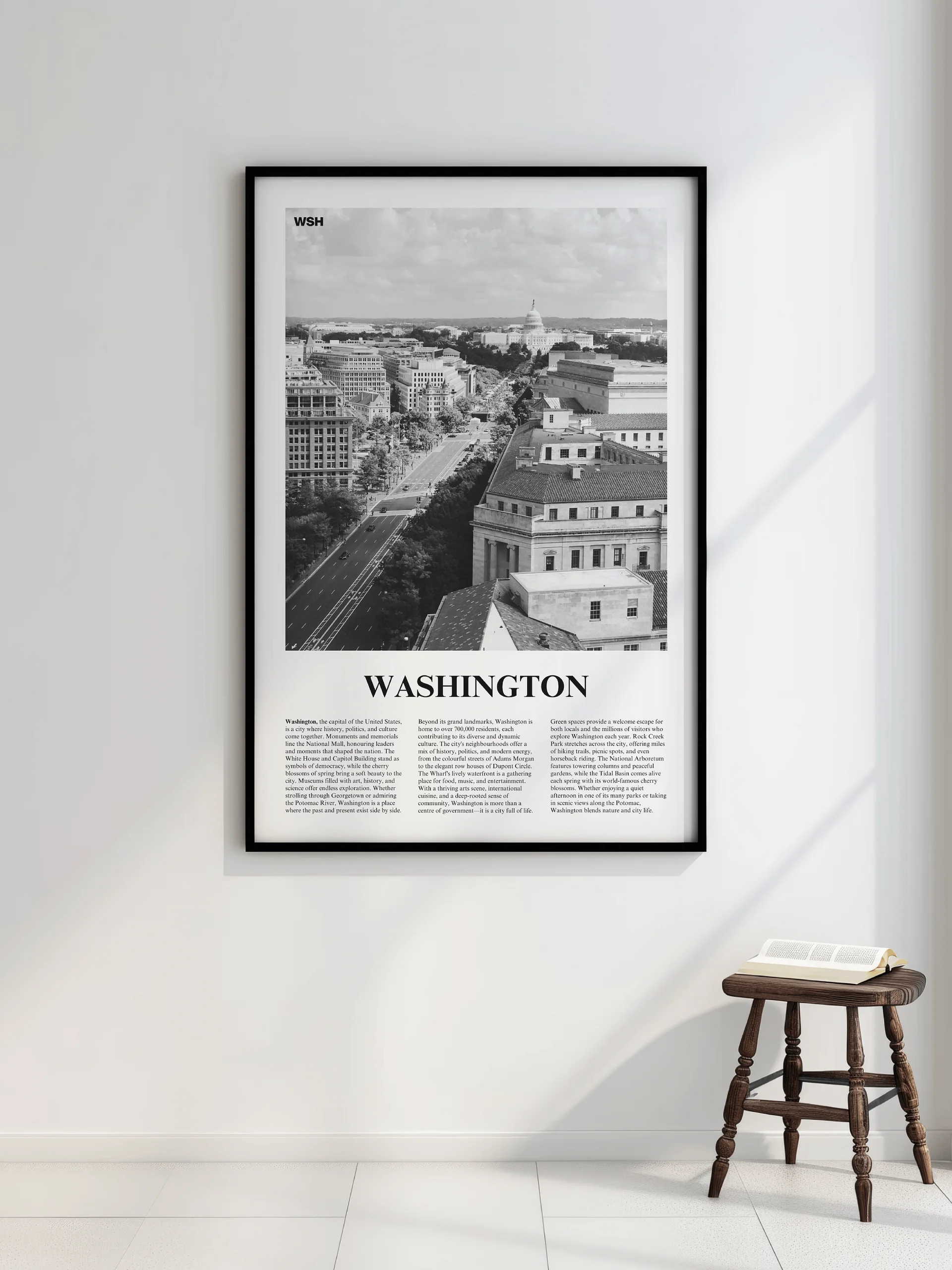 Washington 02 Newspaper Poster product image (2)