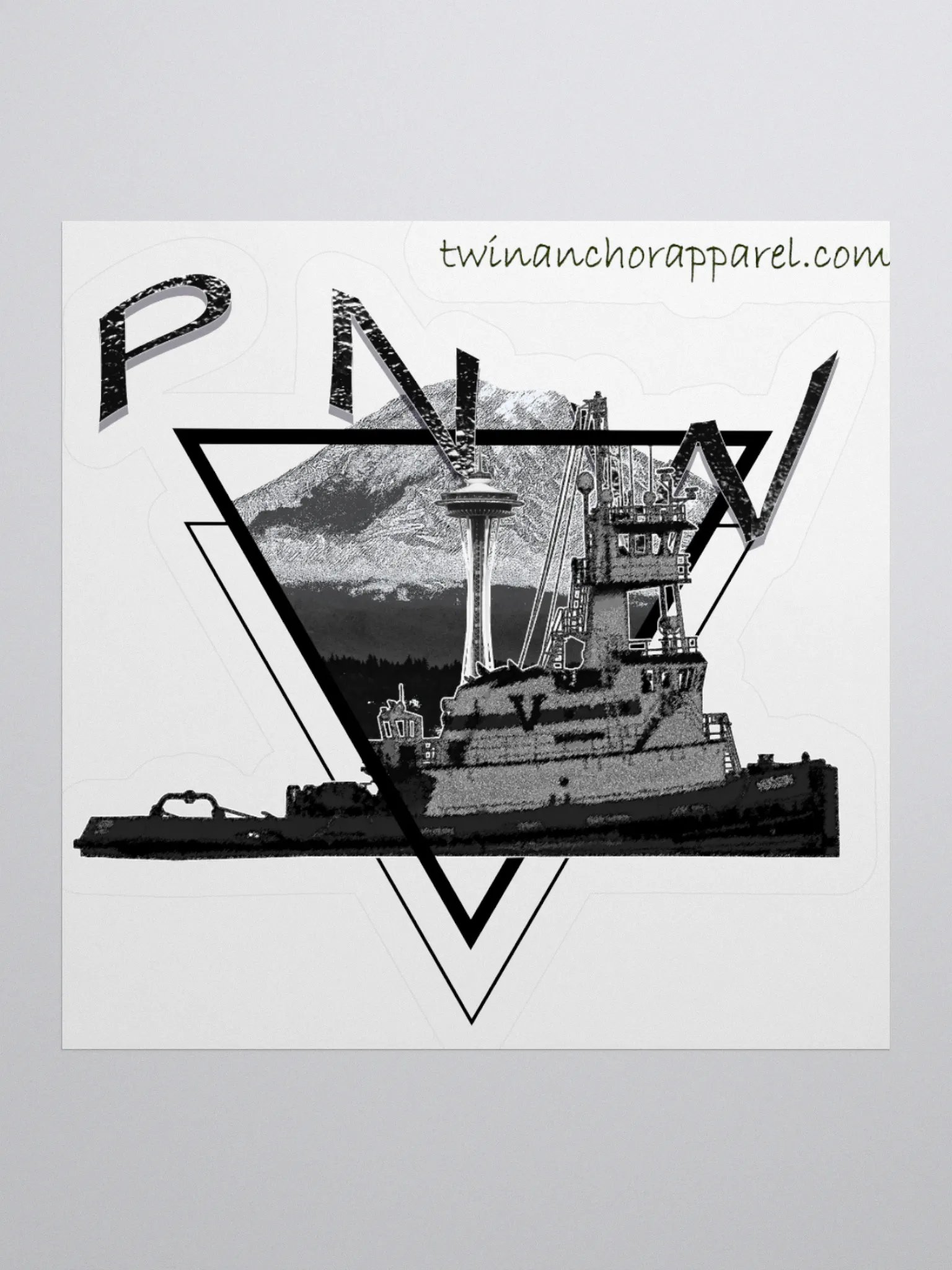 PNW 1 Hudson VB Kiss Cut Stickers product image (2)