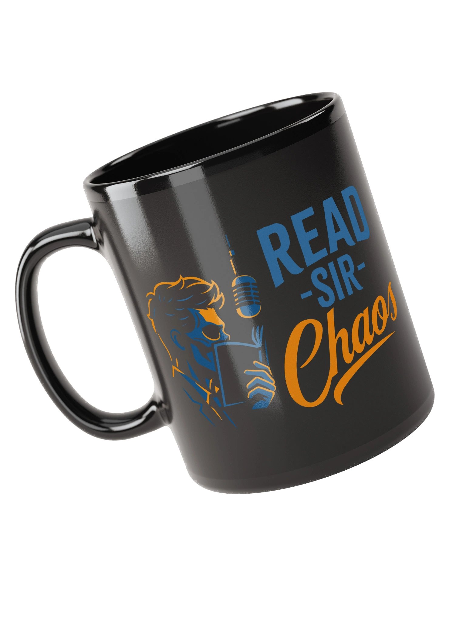 Read | Sir Chaos Black Mug product image (3)