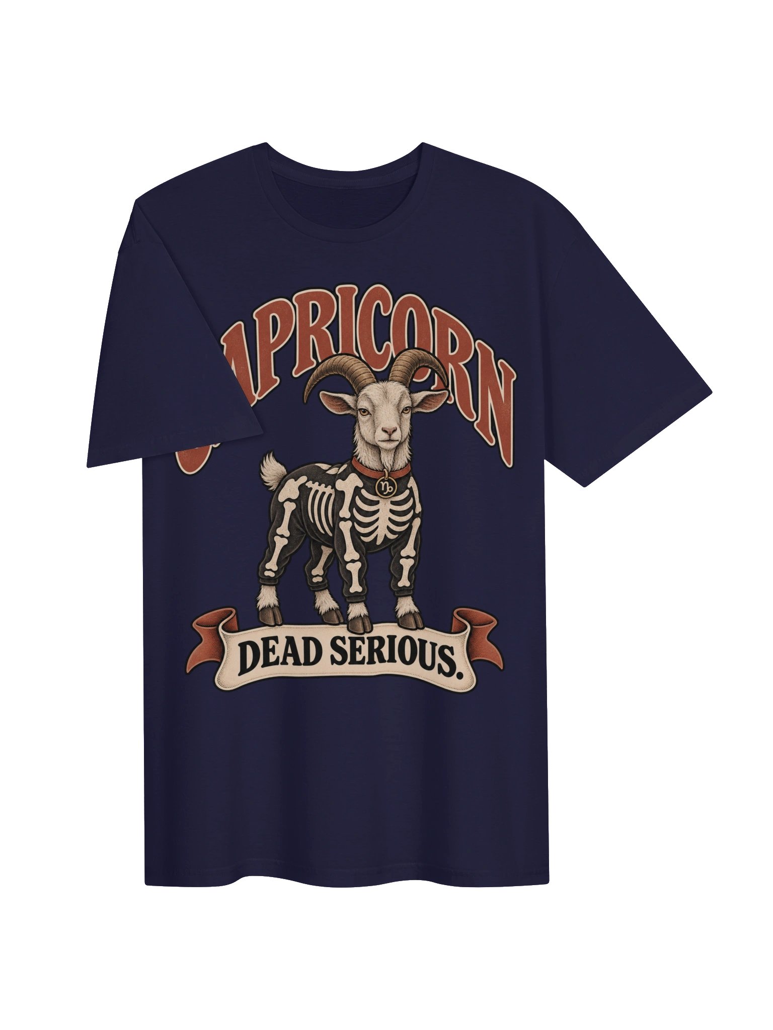 Capricorn Halloween | Dead Serious Tee product image (3)