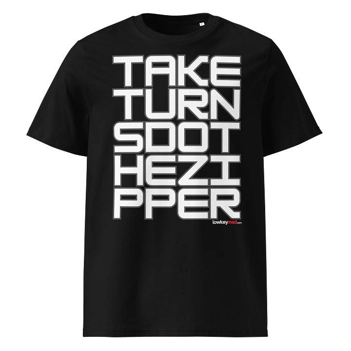 Do the Zipper LKM Organic Tee product image (1)