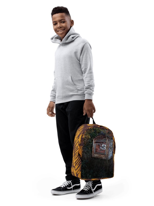 Design-backpack - Rusty mailbox (Light-colored Design) product image (1)