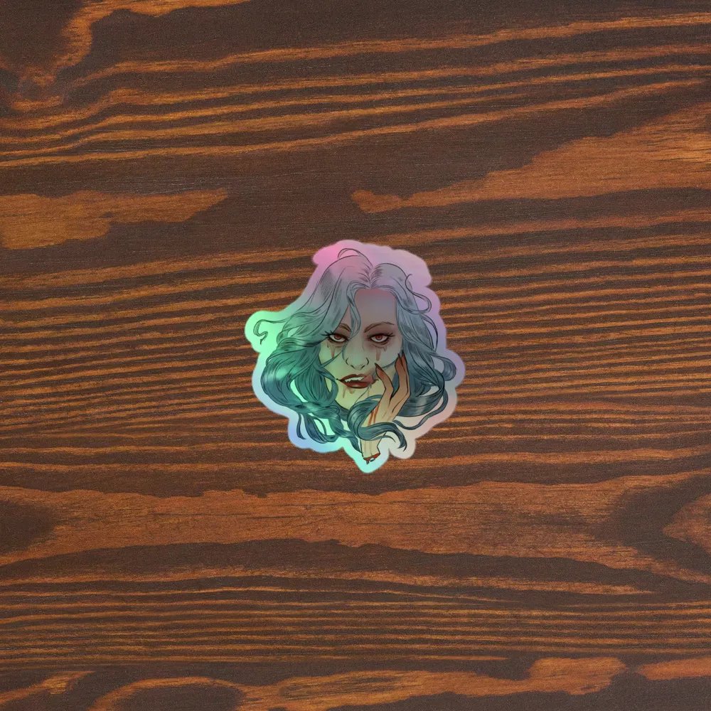 Sultry Vamp Holo Sticker product image (5)