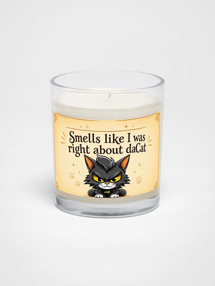 Smells Like I Was Right About daCAT Candle product image (1)