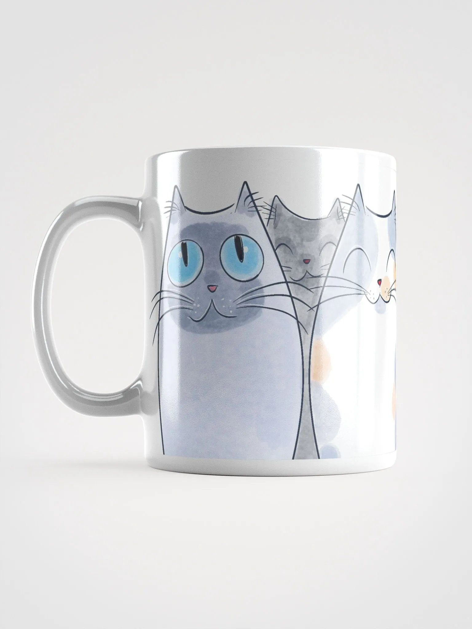 Whimsical Cat Parade Mug product image (6)