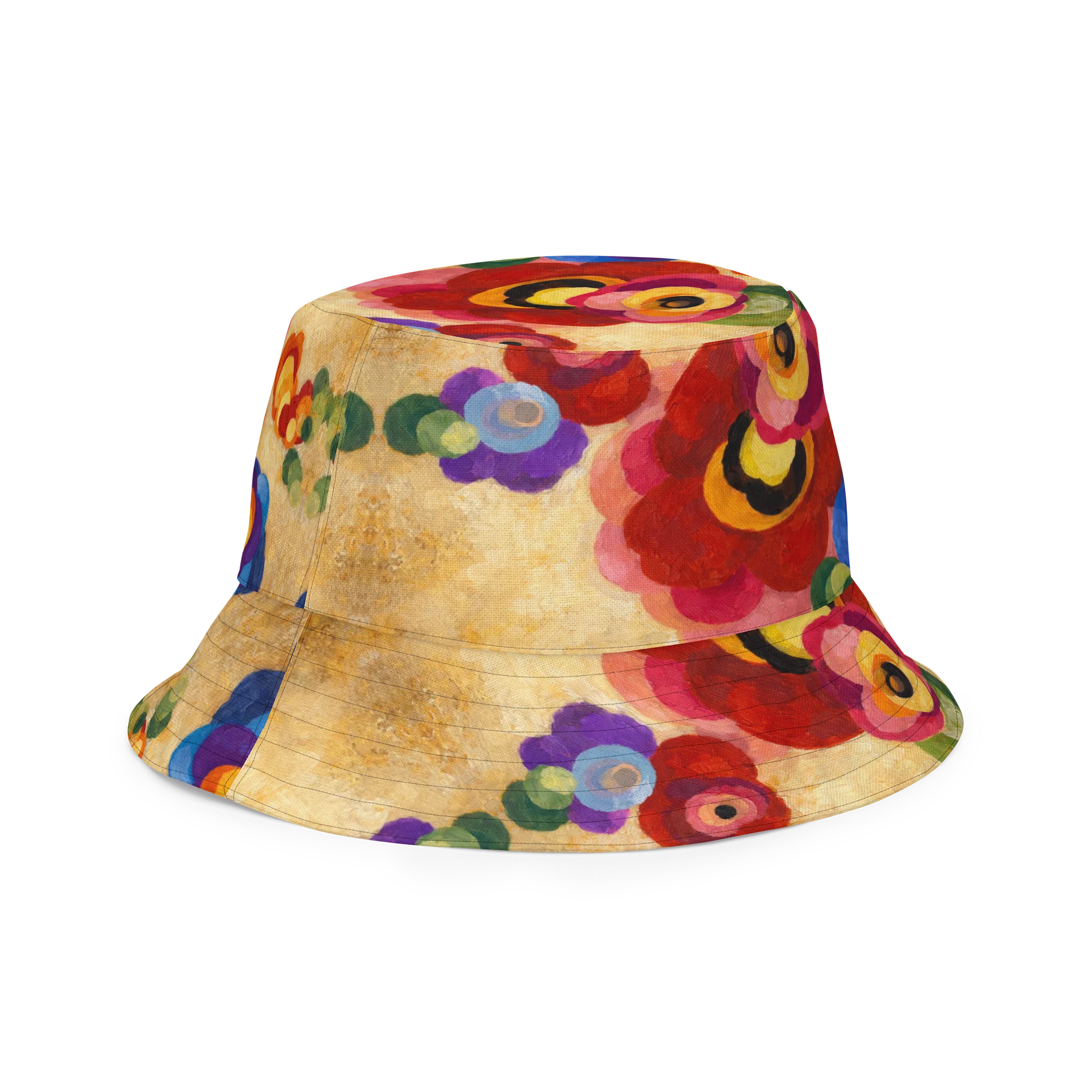 Radiant Cycles Floral Reversible Bucket Hat product image (3)