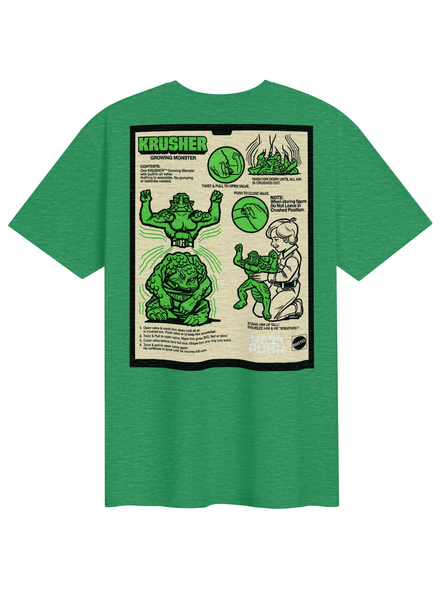 Krusher Box Art Vintage Shirt (Front & Back Print} product image (22)
