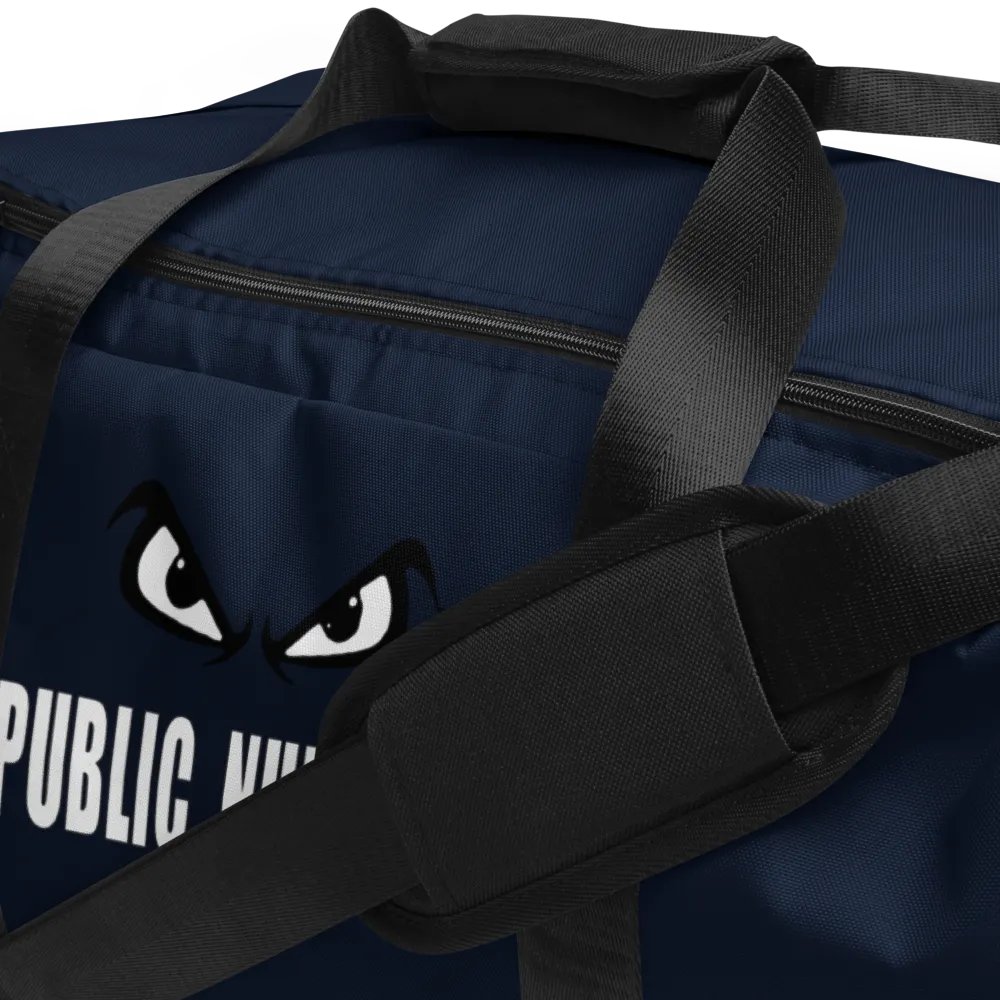 Public Nuisance: Navy Blue Duffle Bag product image (6)