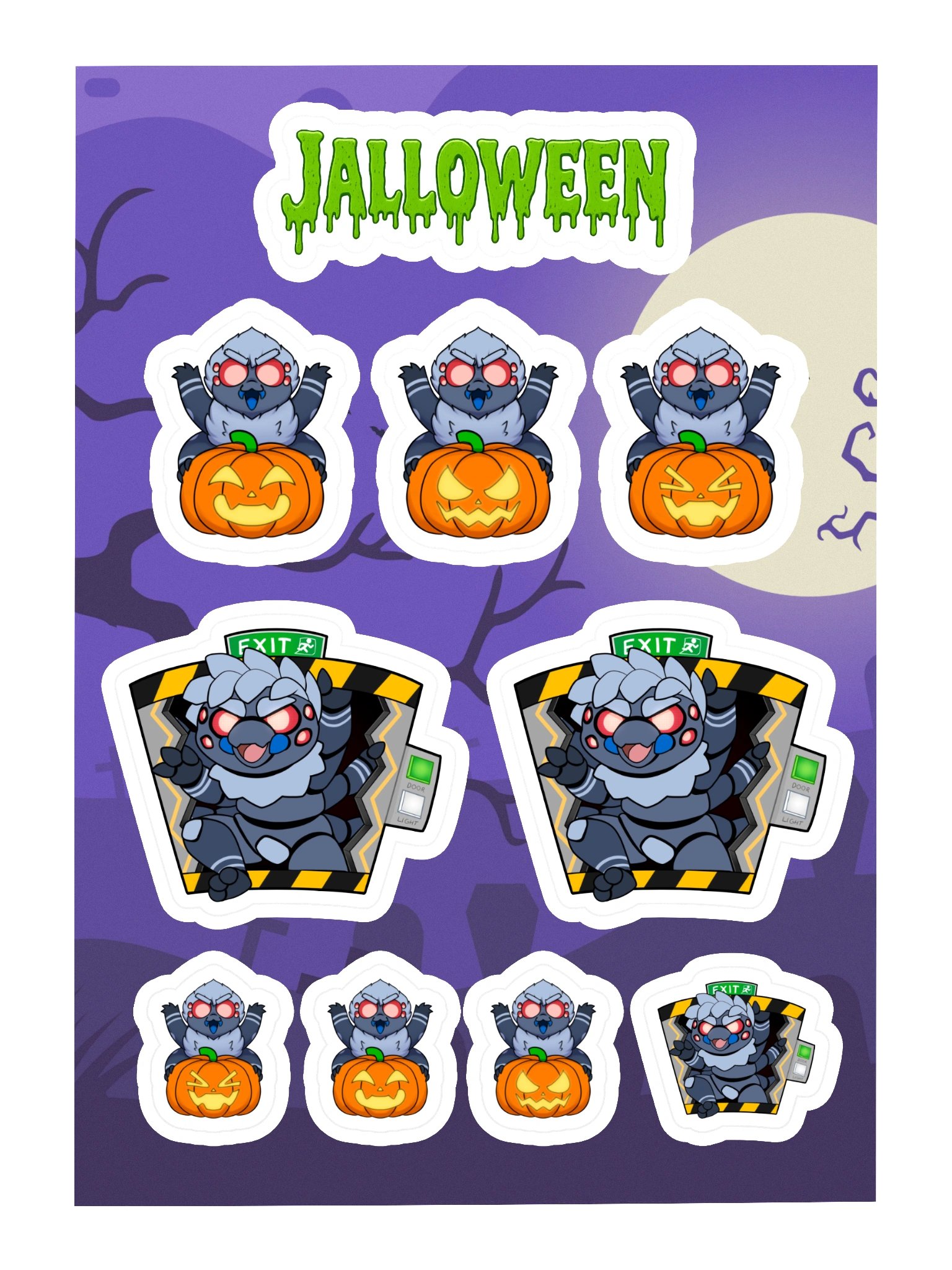 SPOOKY SPOODS - JALLOWEEN 2025 Stickers product image (3)