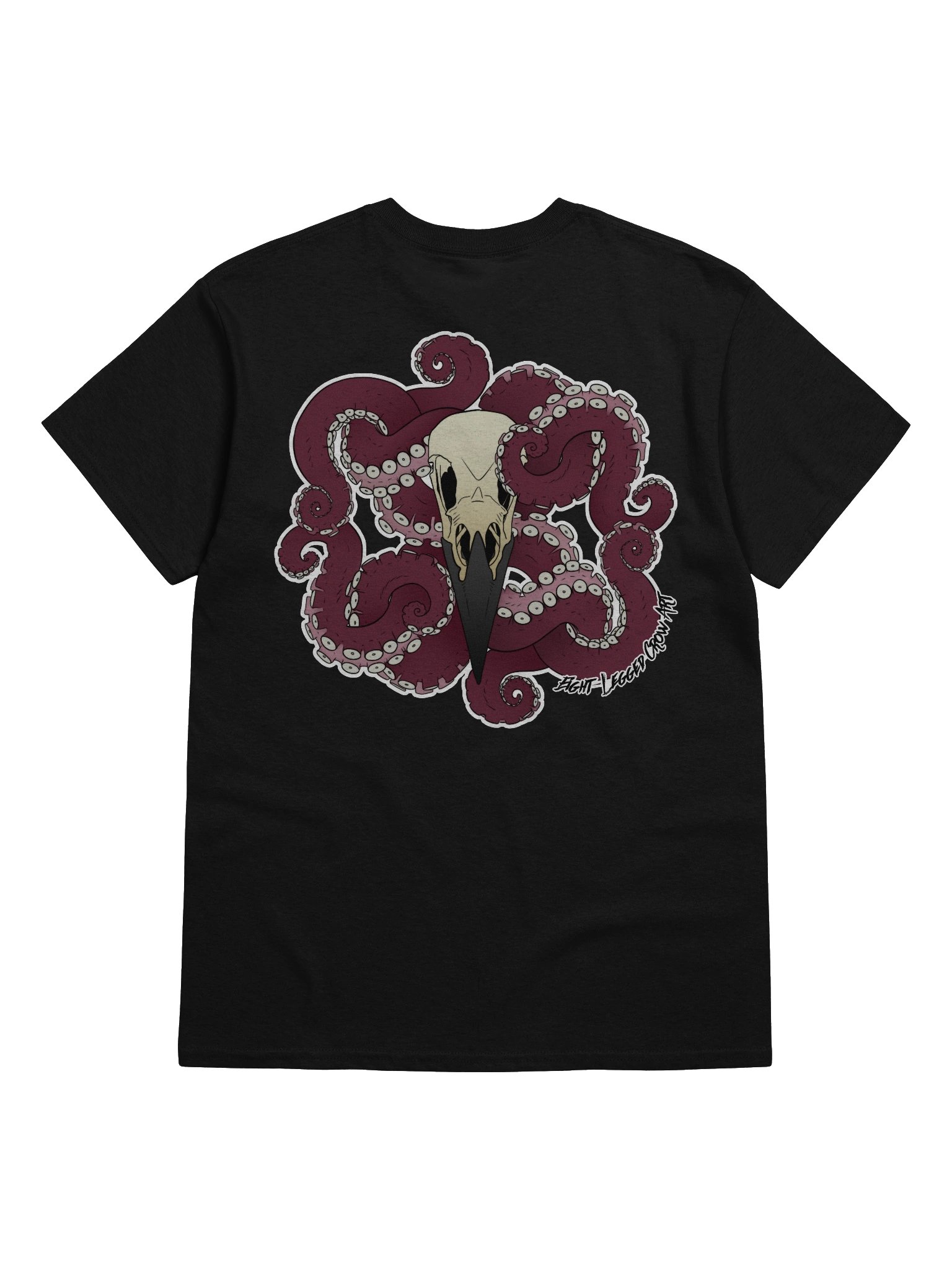 Eight-Legged Crow Art Graphic T-Shirt product image (6)