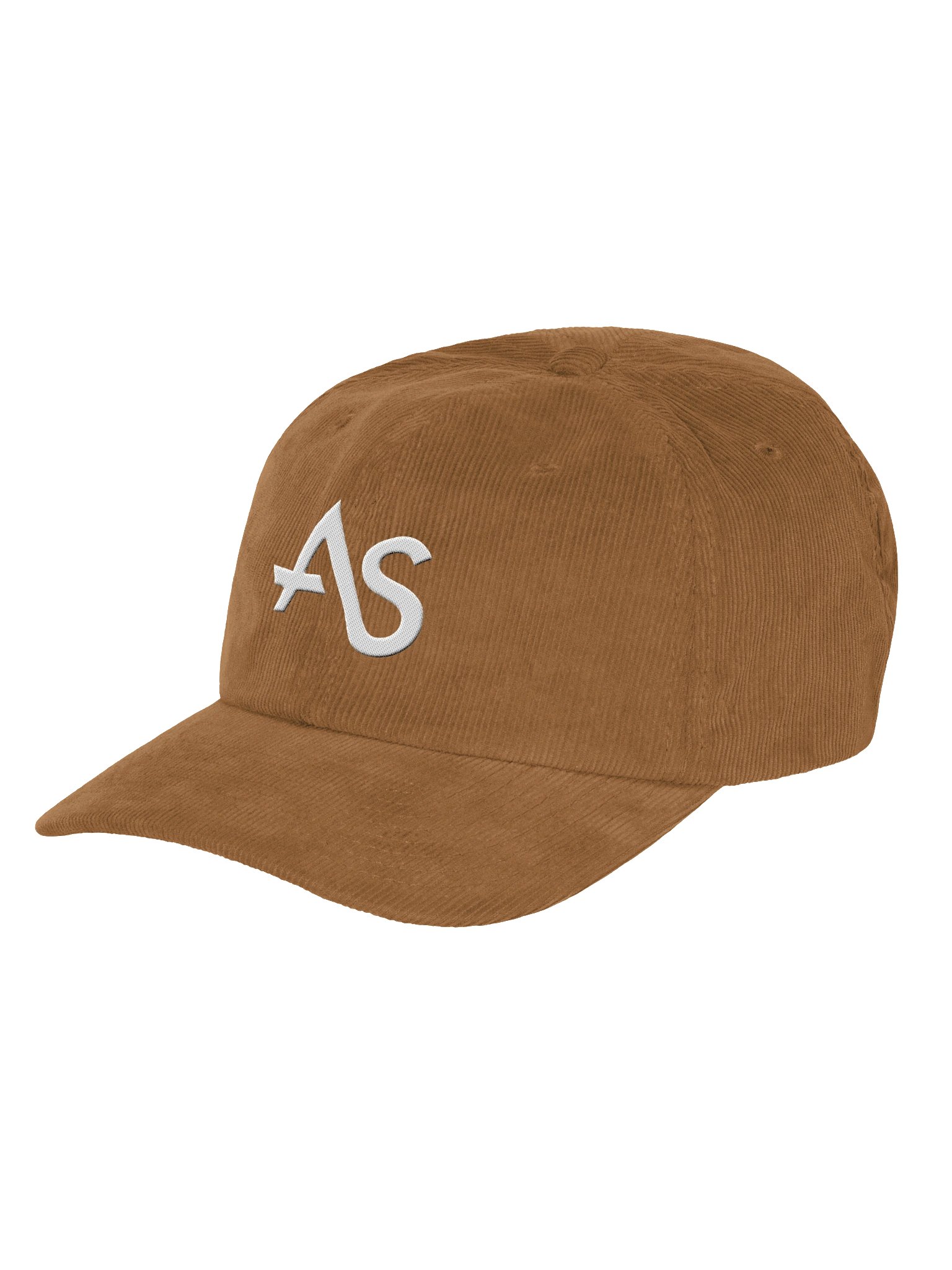 AS Logo Corduroy Dad Hat - Camel product image (1)