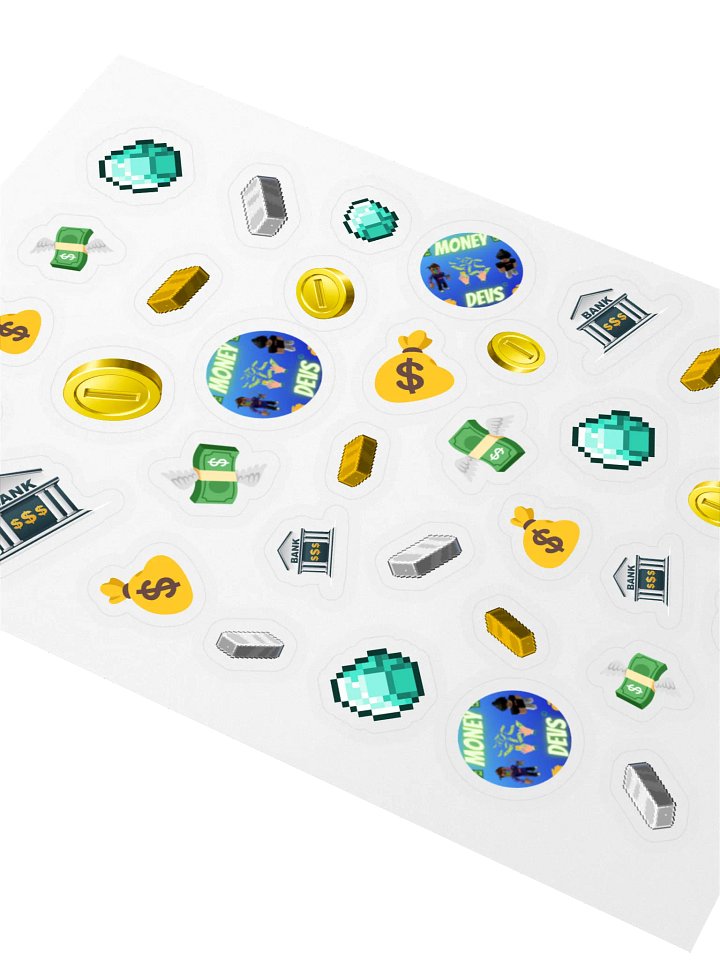 Wealthy Elements Sticker Sheet product image (2)