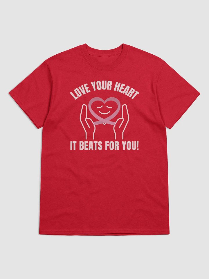 Love Your Heart T-Shirt | Heart Disease Awareness product image (7)