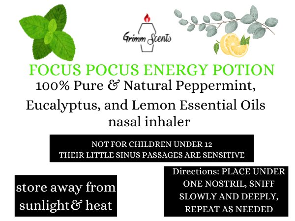 Focus and Energy Nasal Inhaler product image (2)