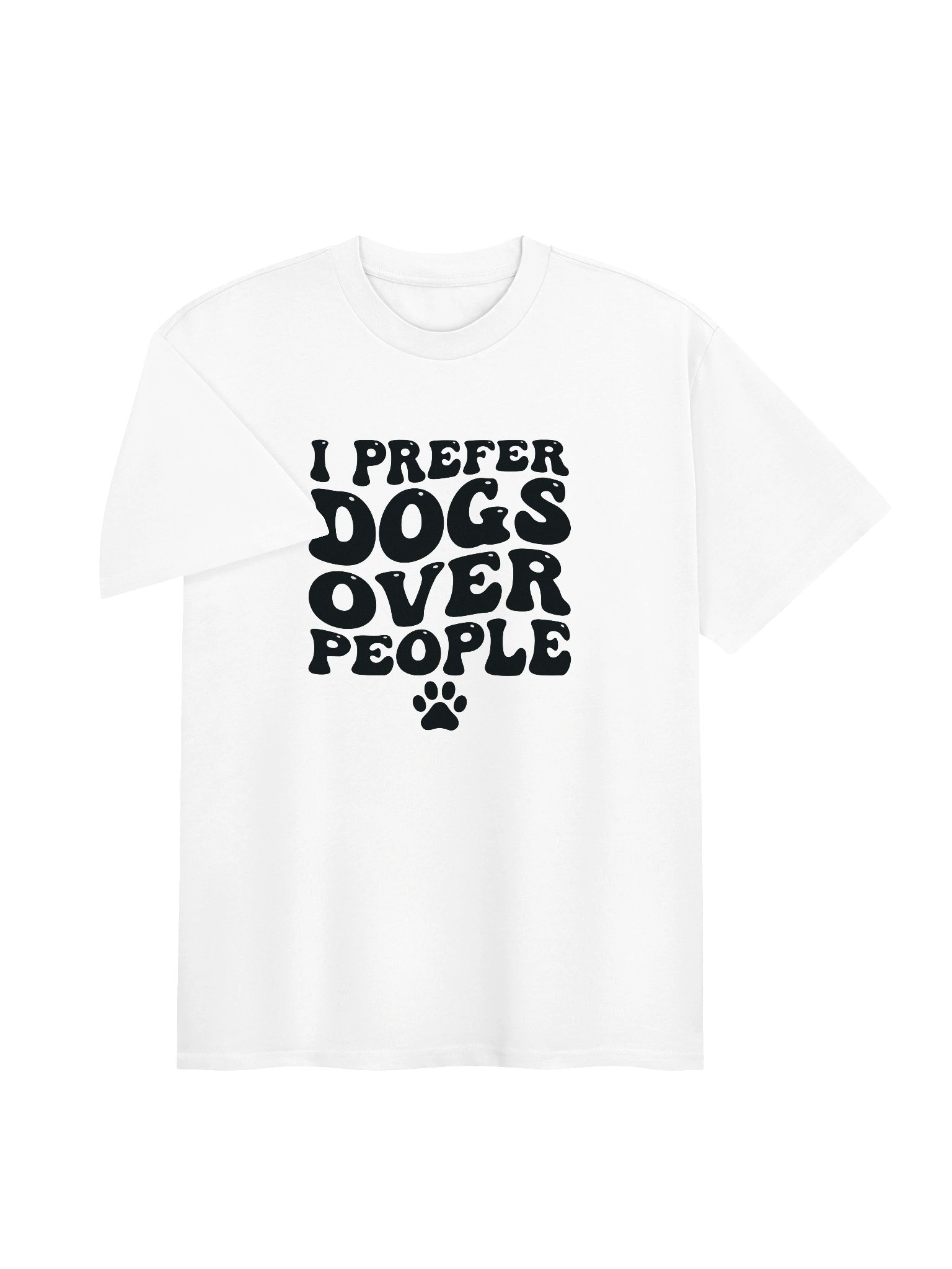 I Prefer Dogs Over People Heavy Tee product image (5)