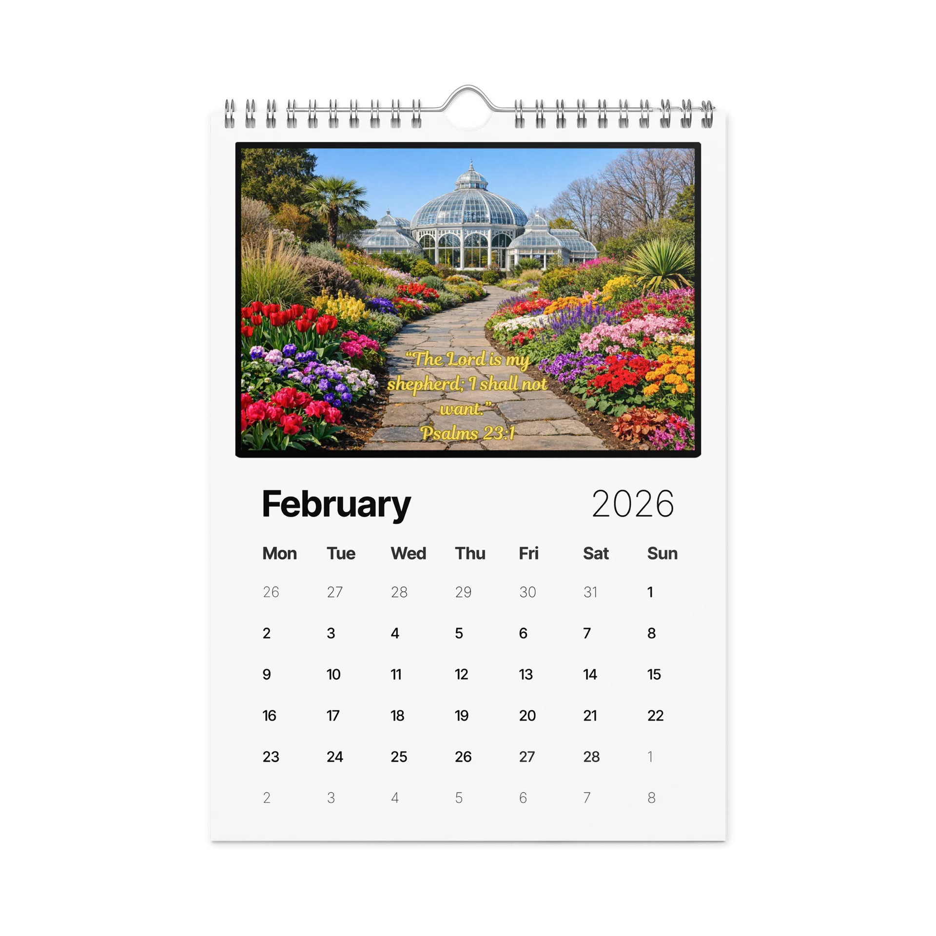 Gardens of Eden 2026 Wall Calendar product image (5)