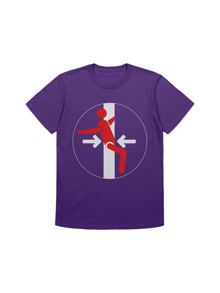Mind The Doors! Italian Railway Sign T-Shirt product image (1)