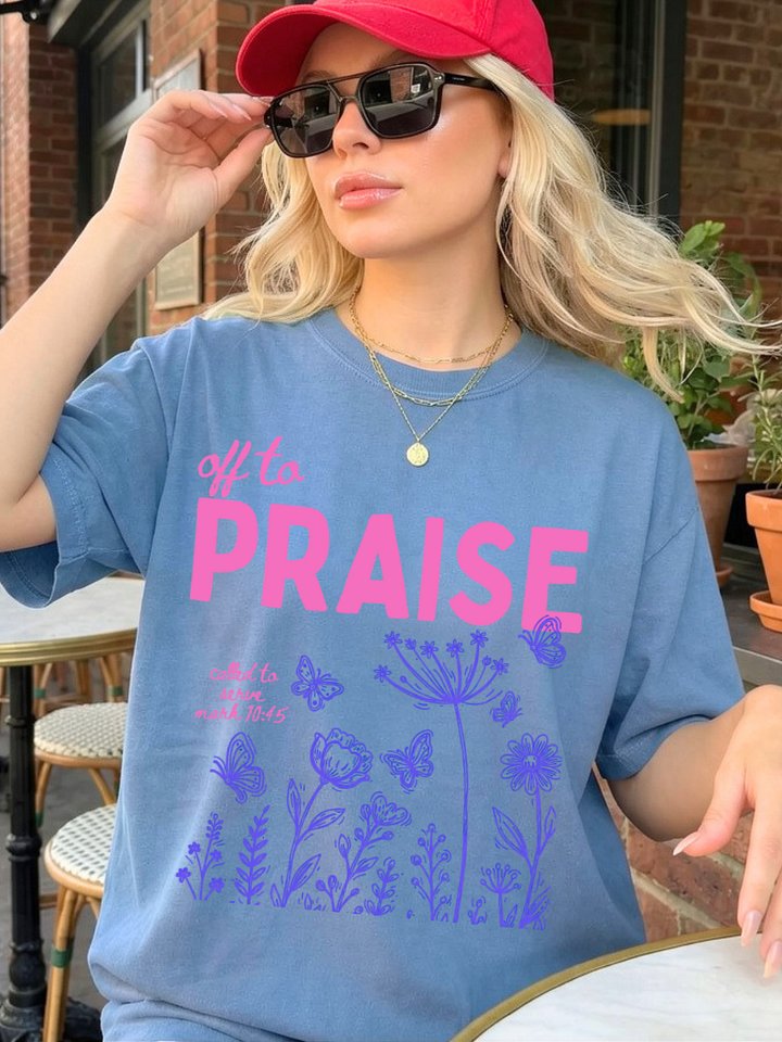 Off To Praise The Lord, Called To Serve T-Shirt product image (3)