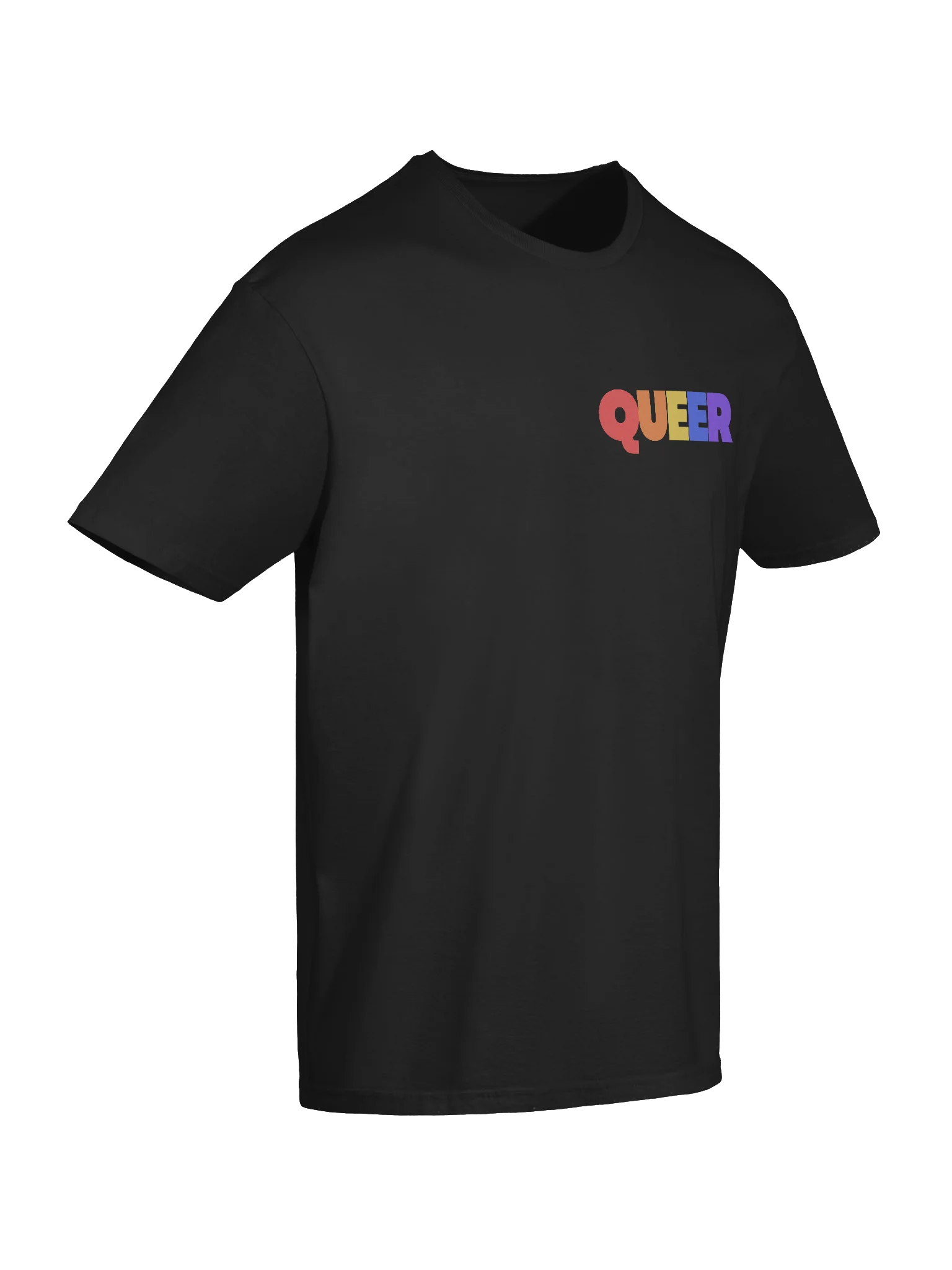 Queer text t-shirt product image (10)