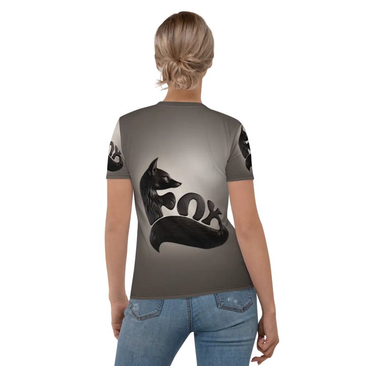 Black Fox Typography T shirt product image (2)